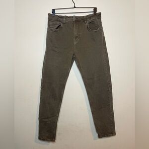 Cotton On Jeans Men’s Size 32X30 Brown Straight Tapered Leg Pants